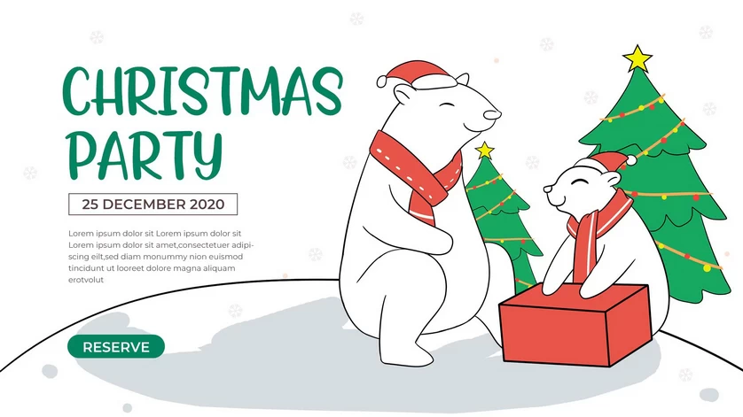 圣诞节圣诞树圣诞老人闪亮装饰电商促销折扣海报PSD模板AI素材【242】
